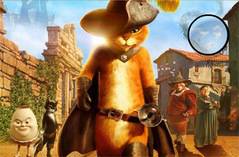 Кот в Cапогах: Буквы - Puss in Boots Hidden Letters
